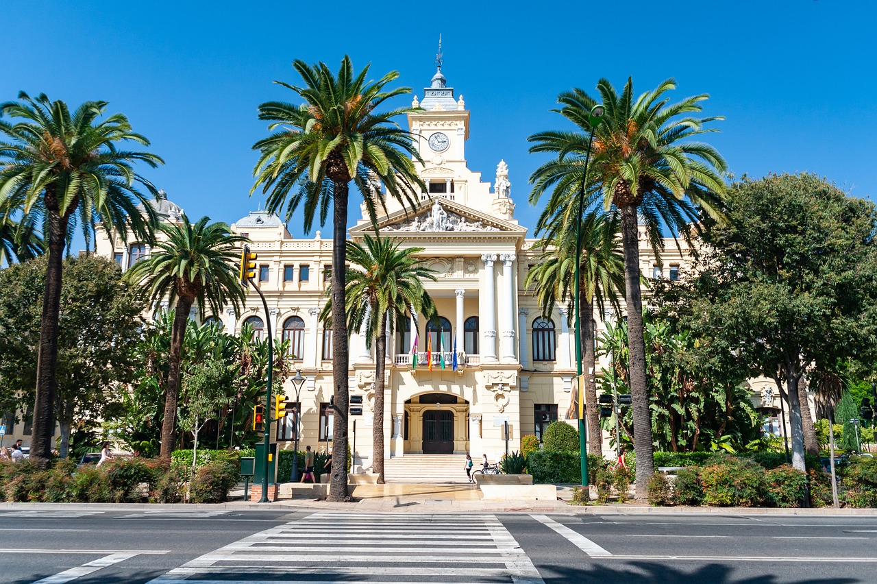 Malaga ville touristique Espagne